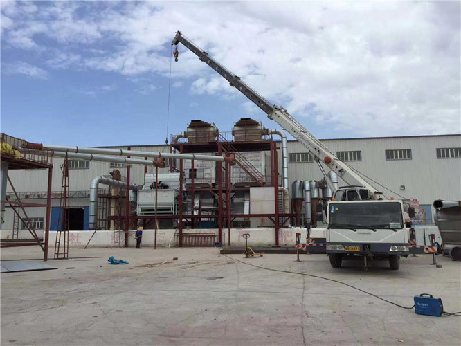 中阳县“手脚齐动”—— 吊车的 “协同作业” 技术