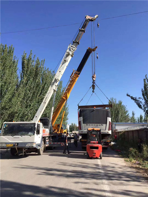 中阳县港口集装箱搬运案例